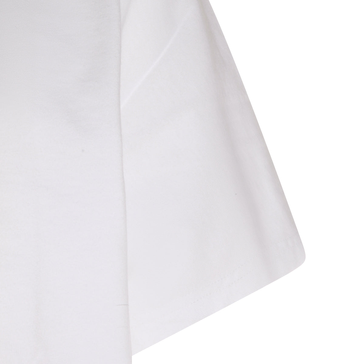 WHITE COTTON T-SHIRT