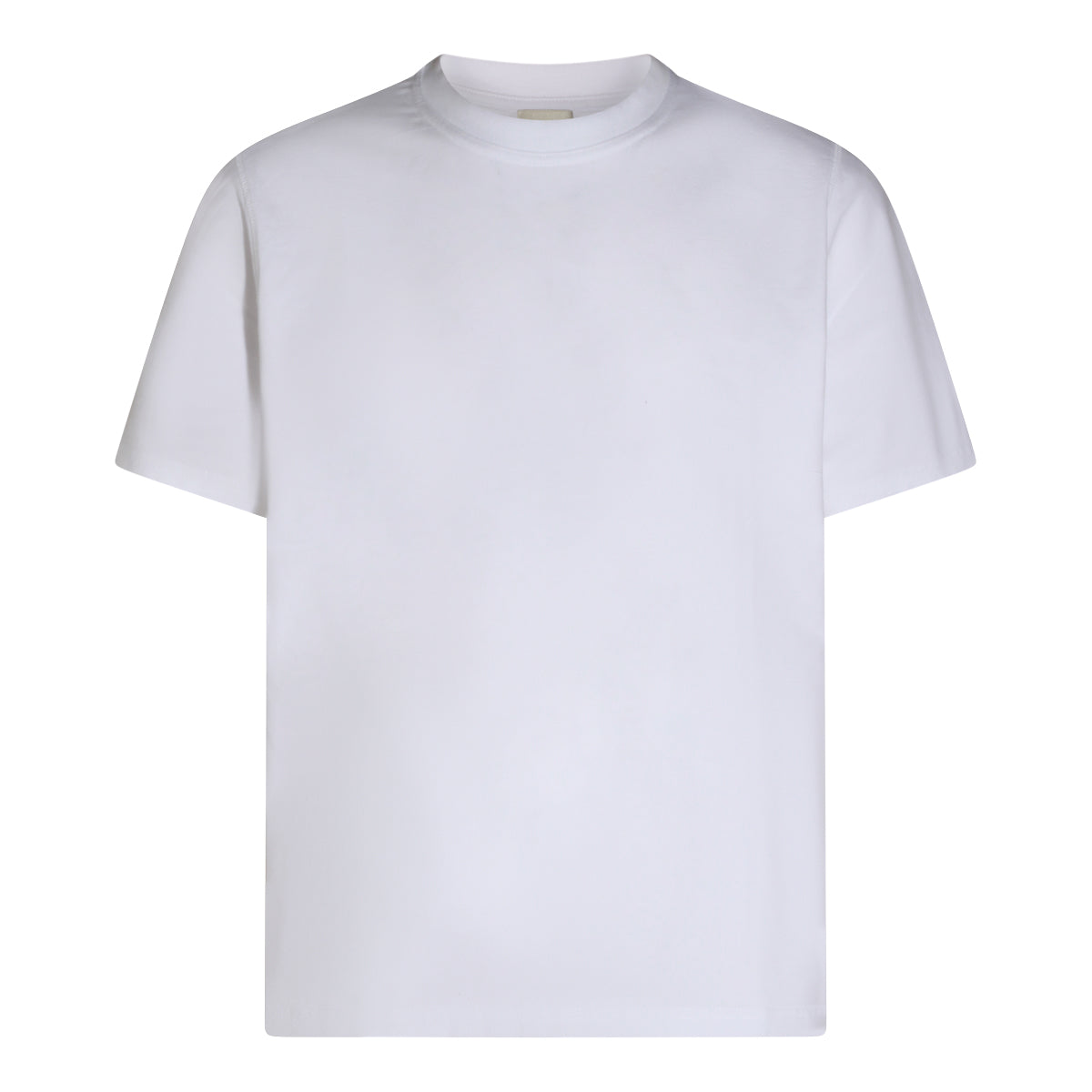 WHITE COTTON T-SHIRT