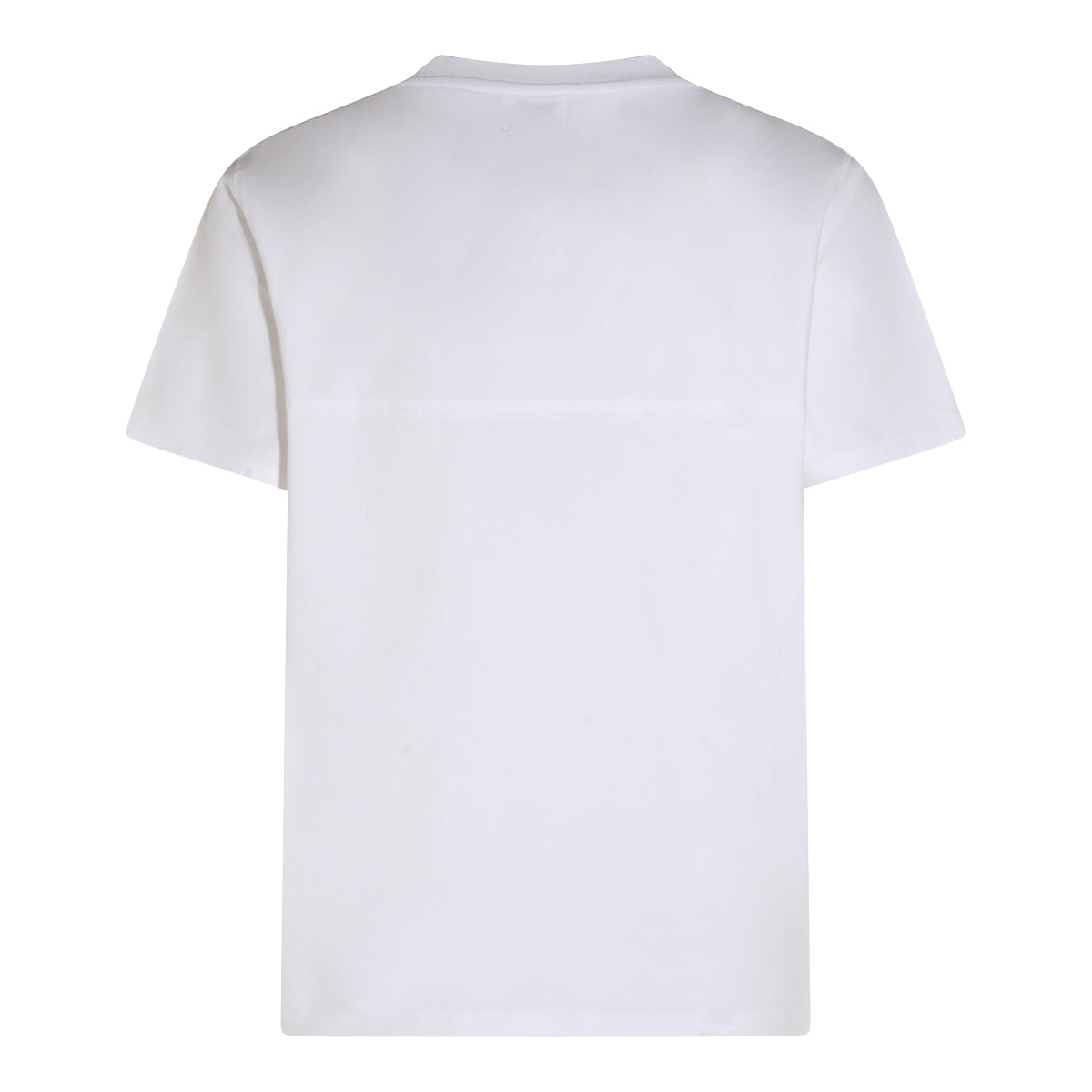 WHITE COTTON T-SHIRT