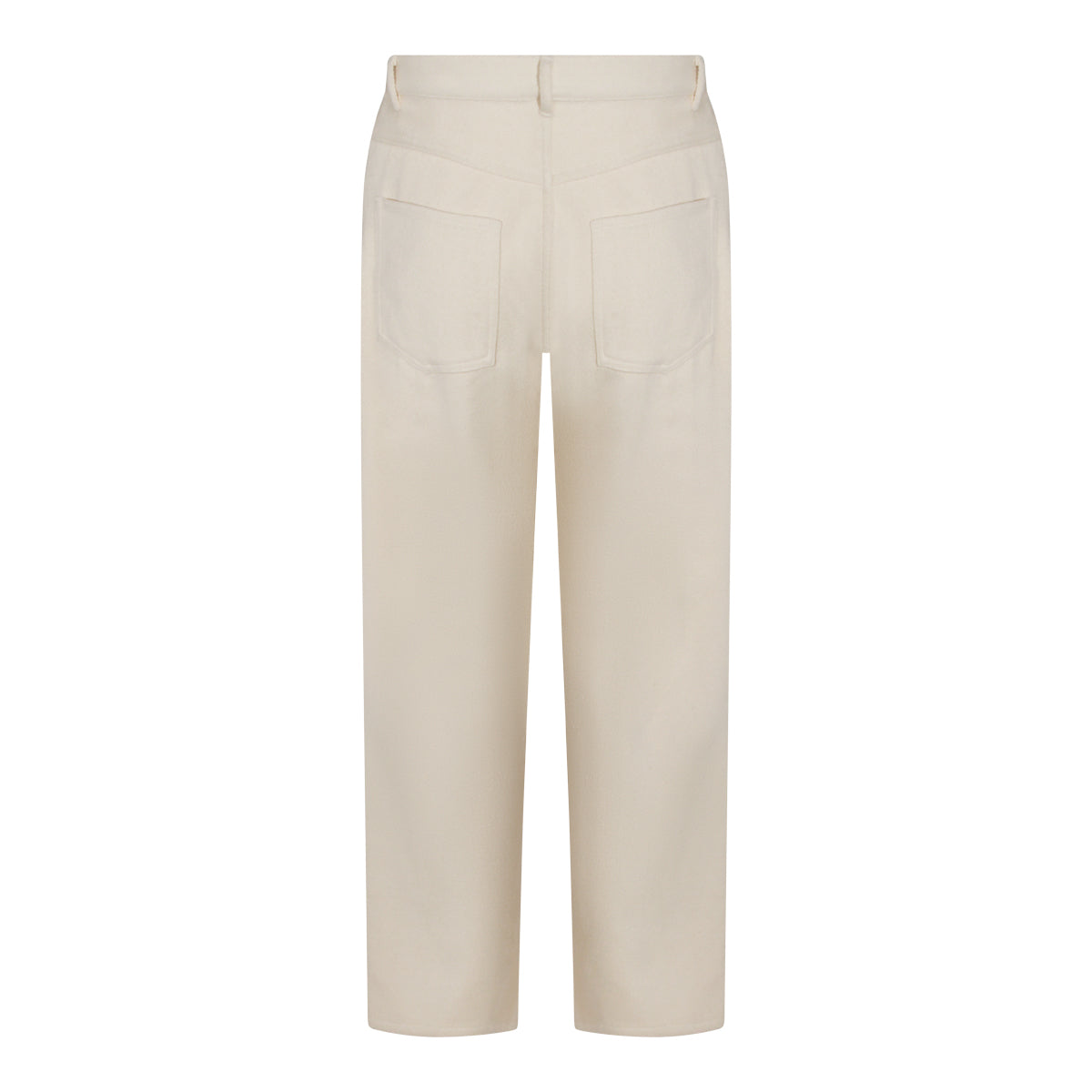 IVORY SILK PANT