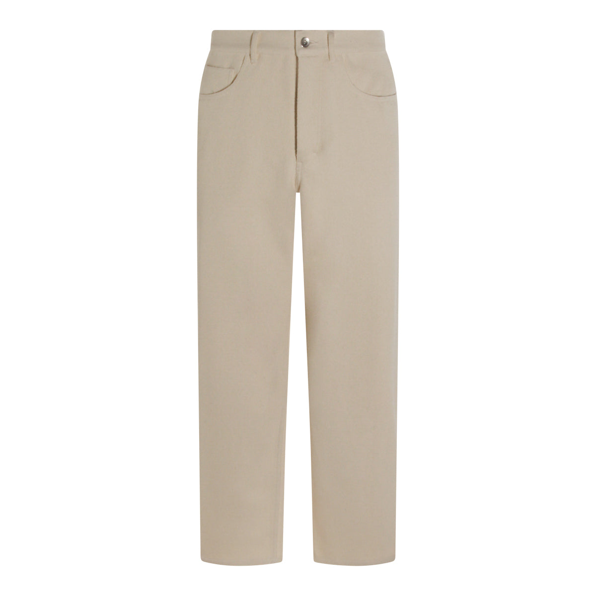 IVORY SILK PANT