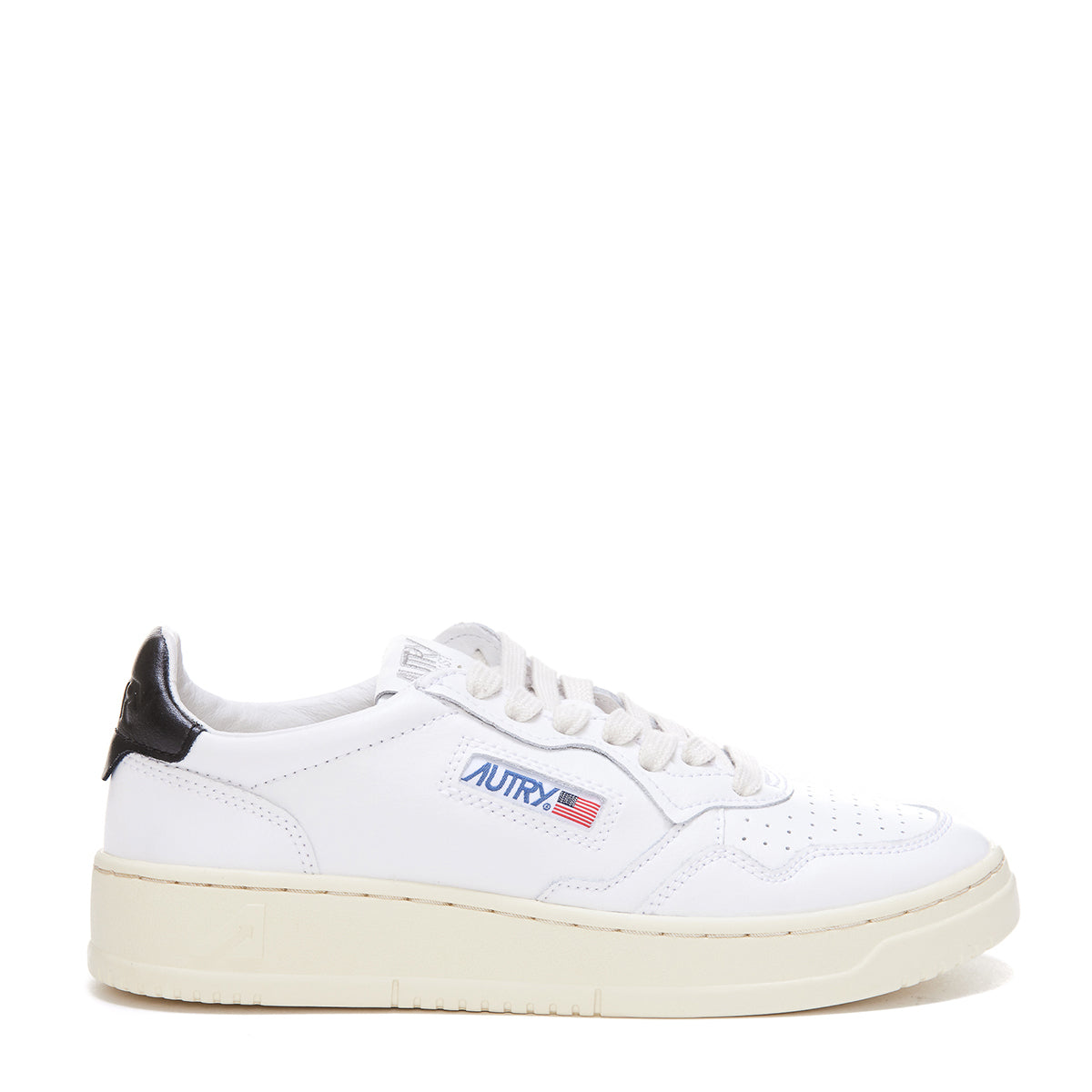 WHITE LEATHER SNEAKERS