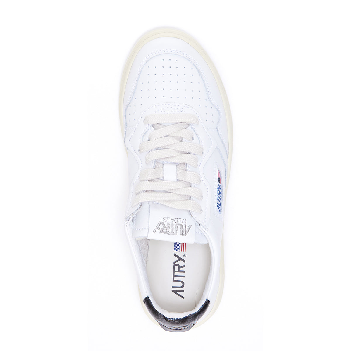 WHITE LEATHER SNEAKERS