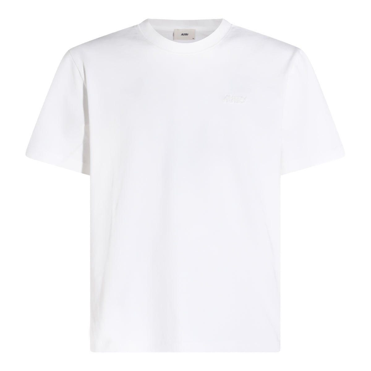 WHITE COTTON T-SHIRT