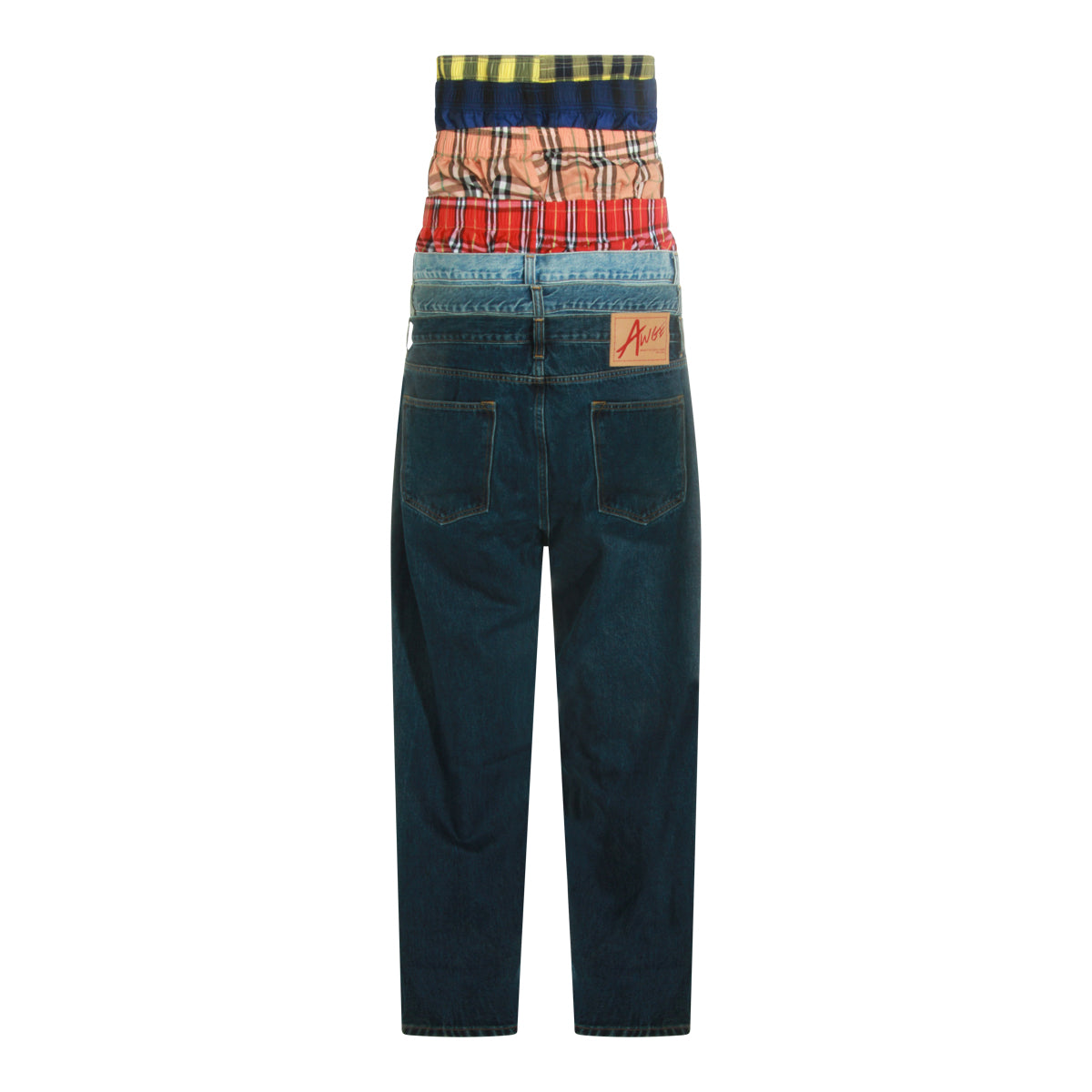 MULTICOLOR COTTON JEANS