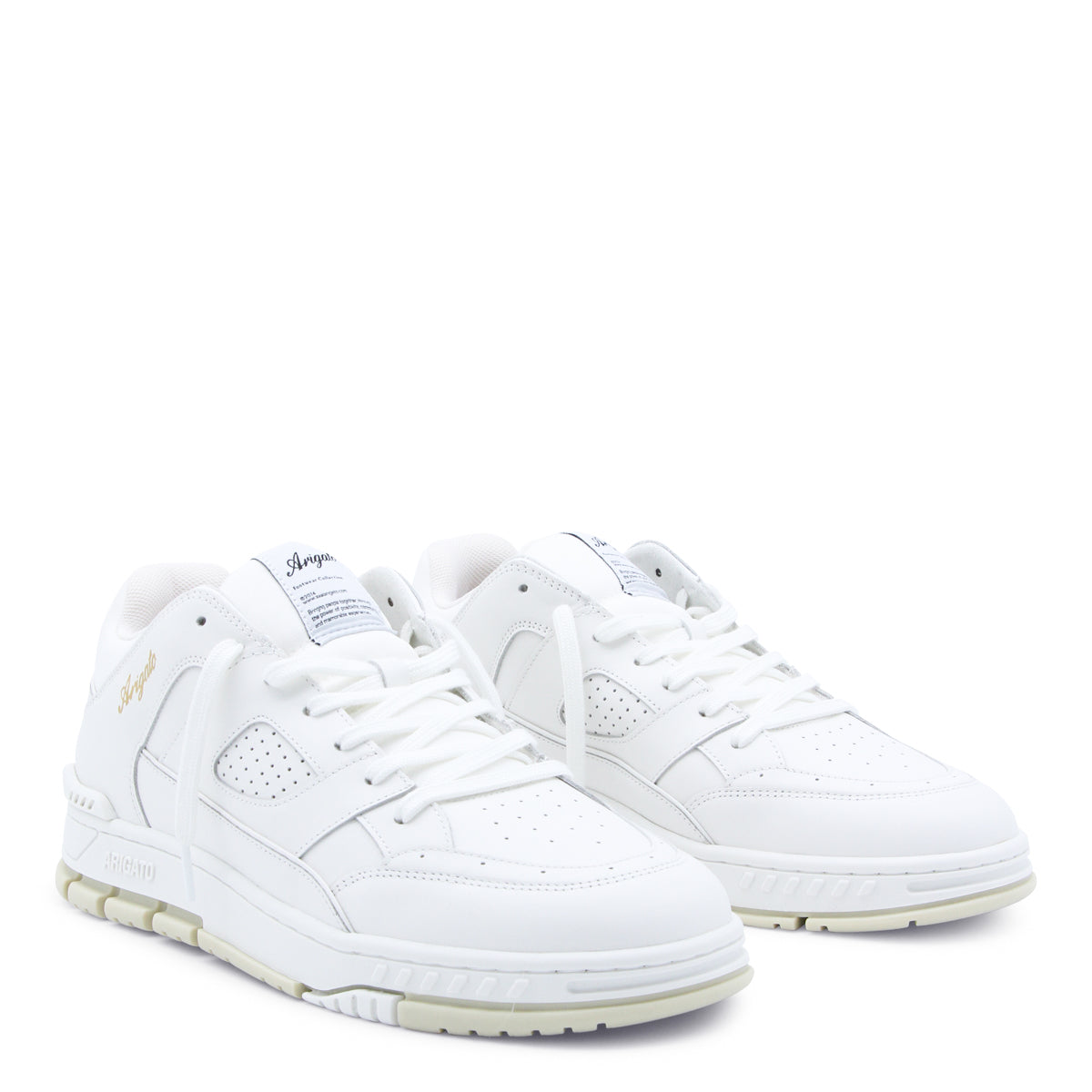 WHITE LEATHER SNEAKERS