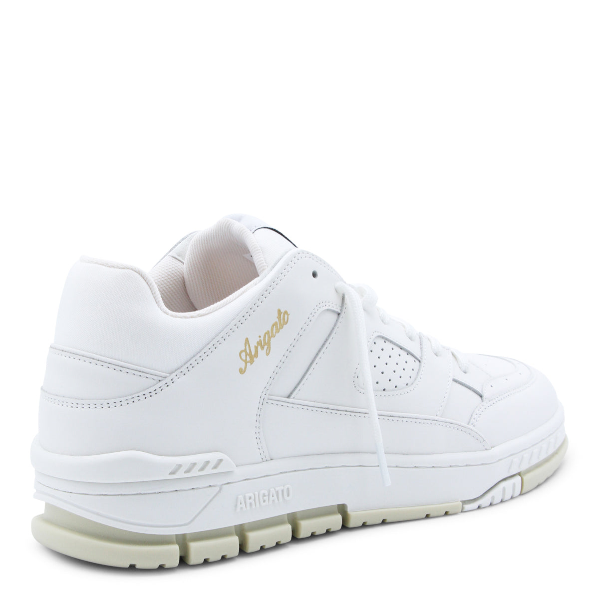 WHITE LEATHER SNEAKERS