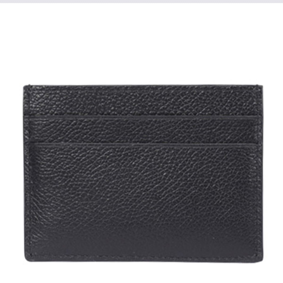 BLACK LEATHER CARD HOLDER