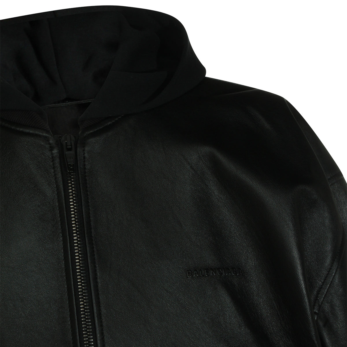 BLACK LEATHER JACKET