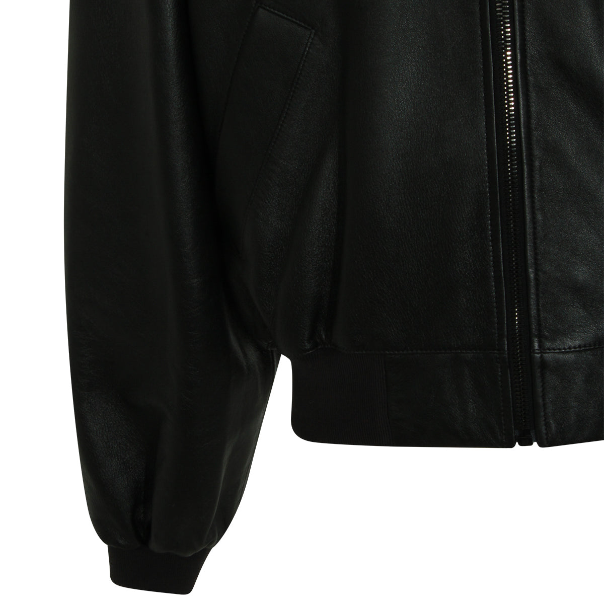 BLACK LEATHER JACKET