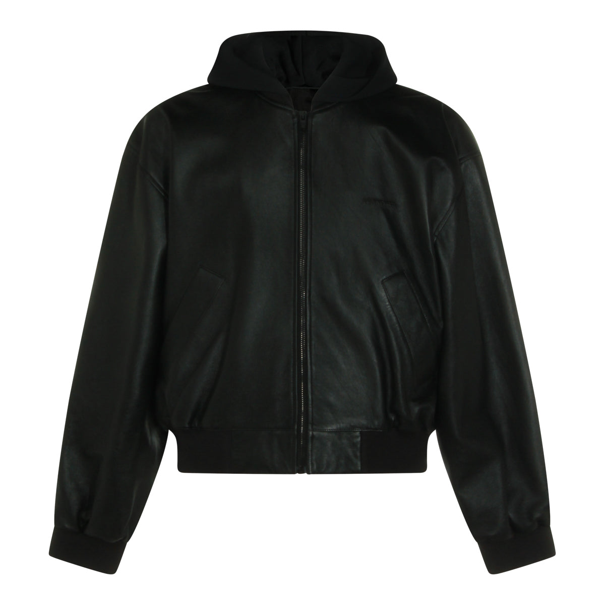 BLACK LEATHER JACKET