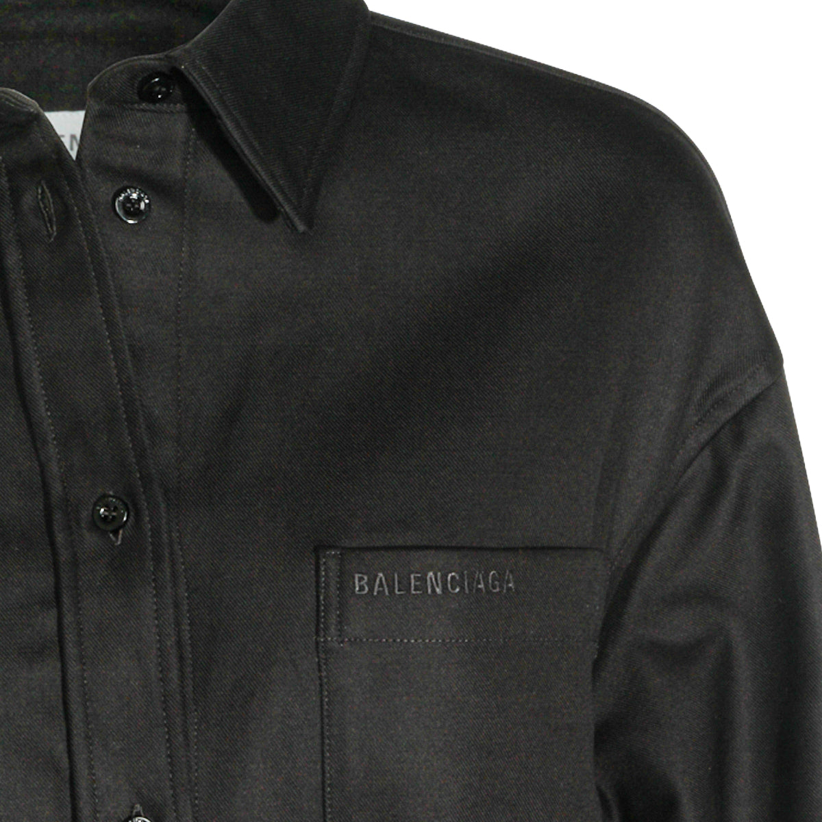 BLACK COTTON SHIRT