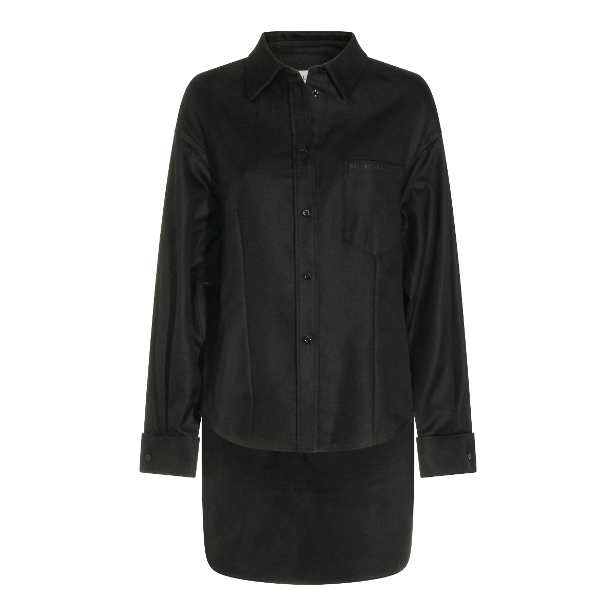 BLACK COTTON SHIRT