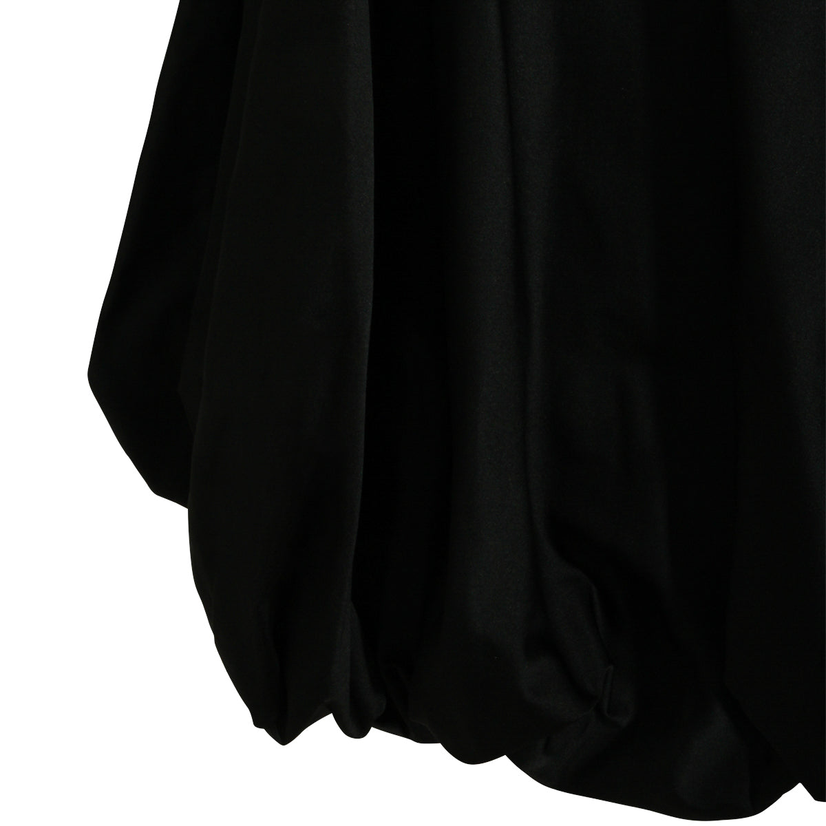 BLACK MIDI SKIRT