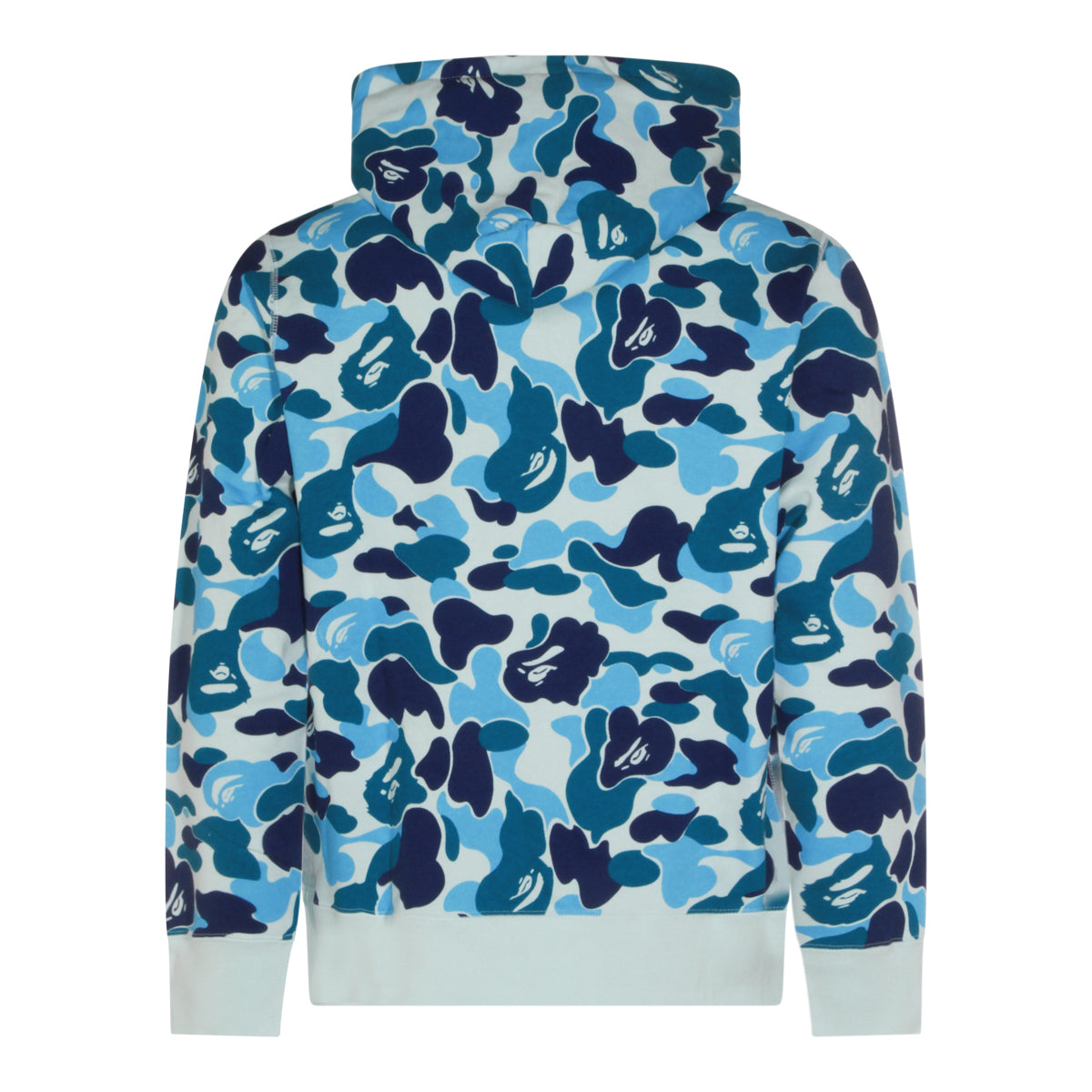 BLUE COTTON SWEATSHIRT