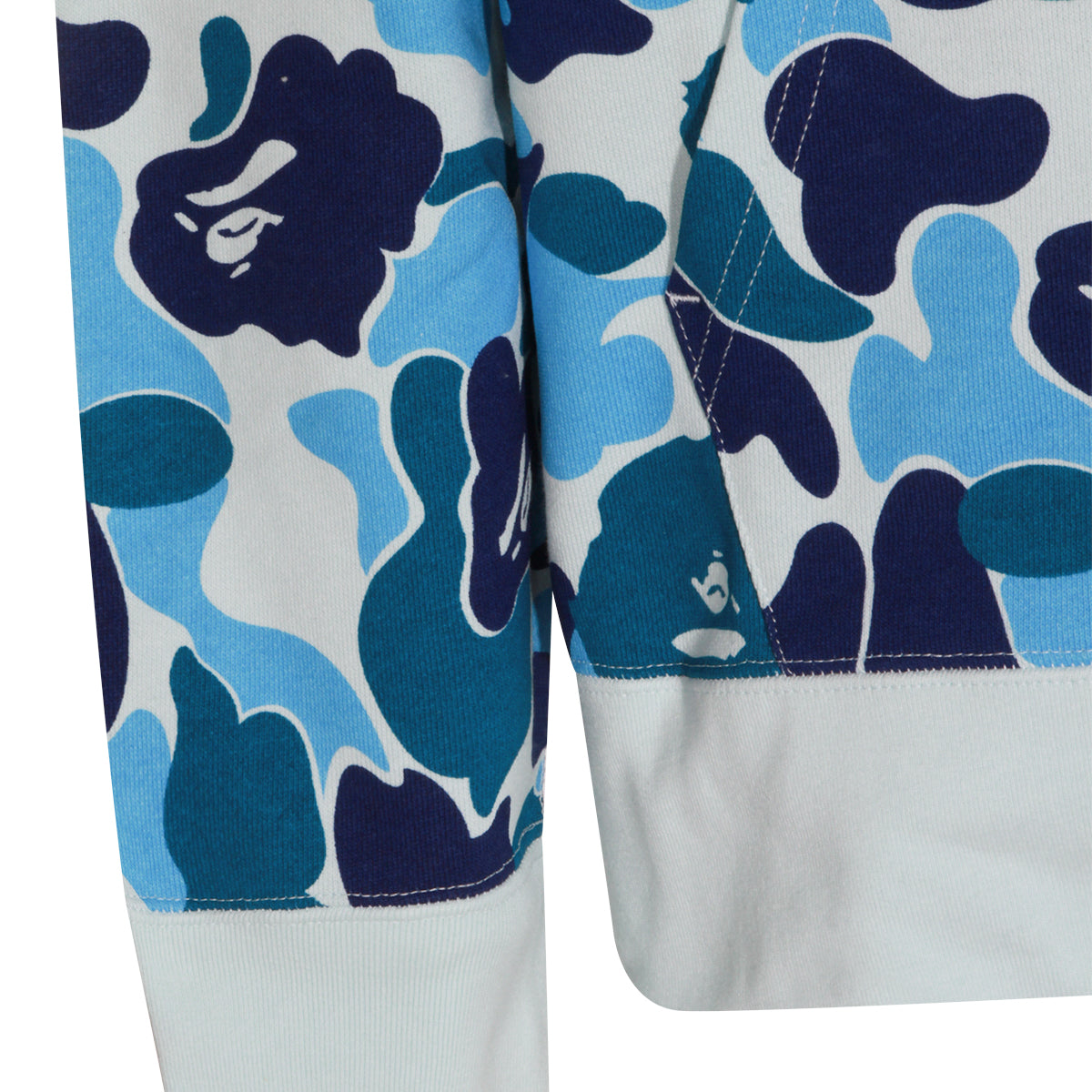 BLUE COTTON SWEATSHIRT