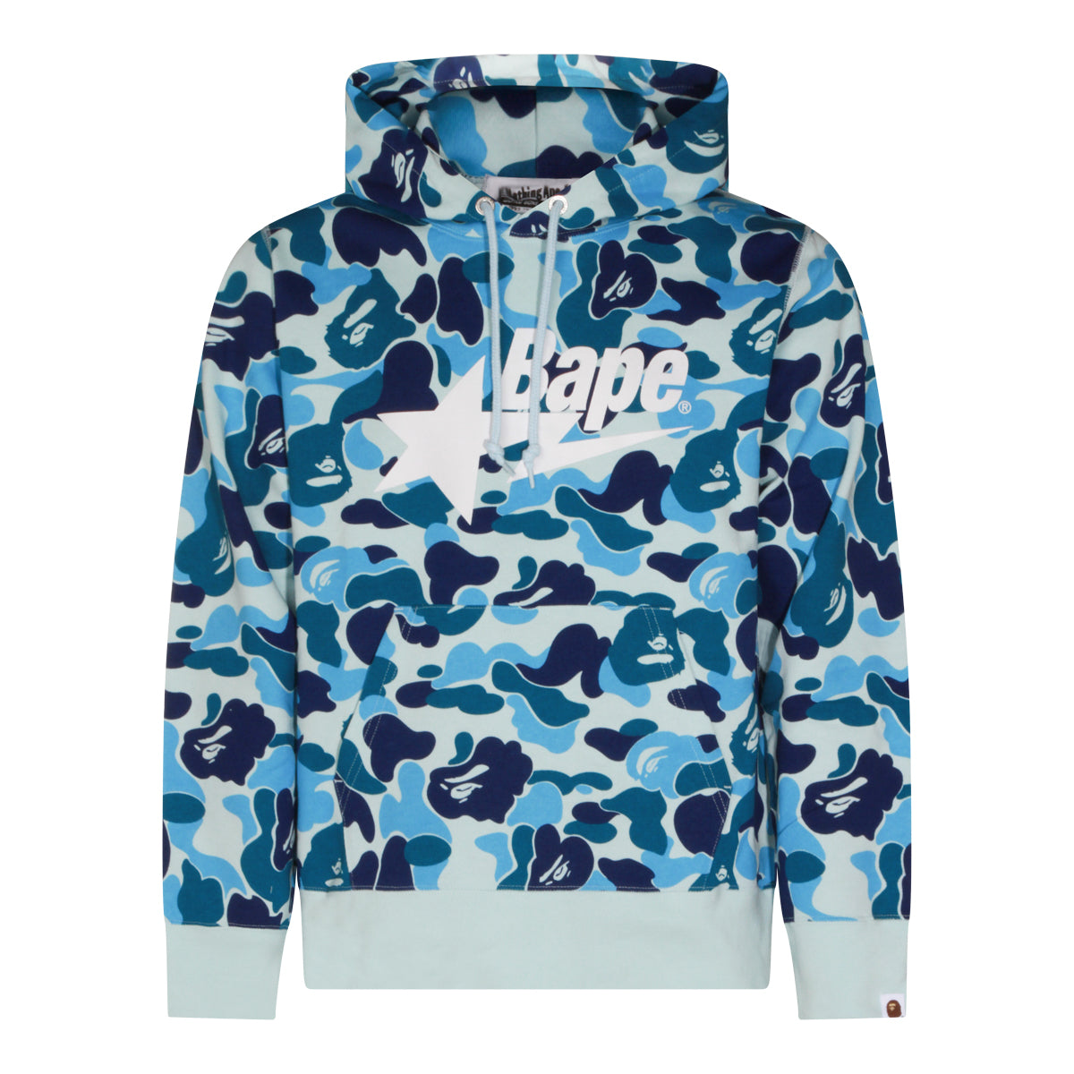 BLUE COTTON SWEATSHIRT