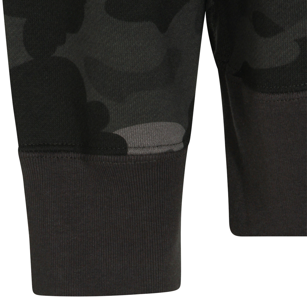 BLACK COTTON SWEATSHIRT