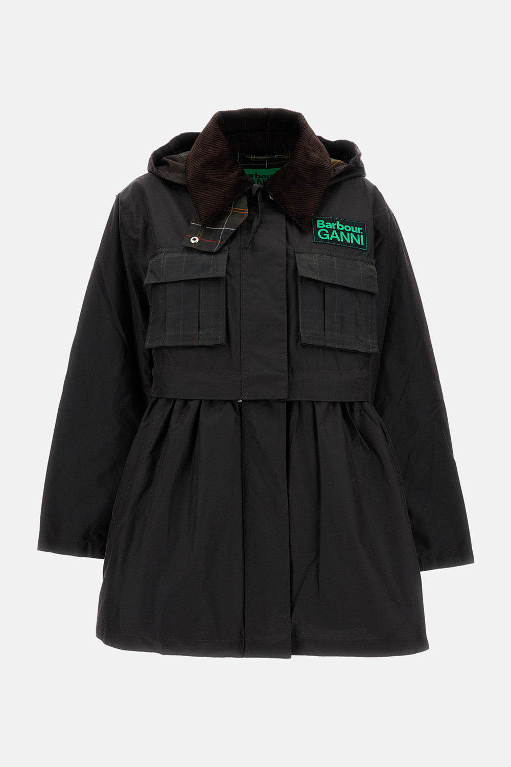 BABROUR X GANNI WAXED JACKET