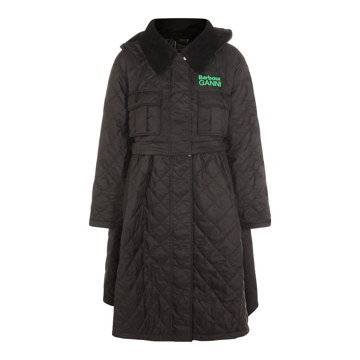 BARBOUR X GANNI WOMAN,down jackets