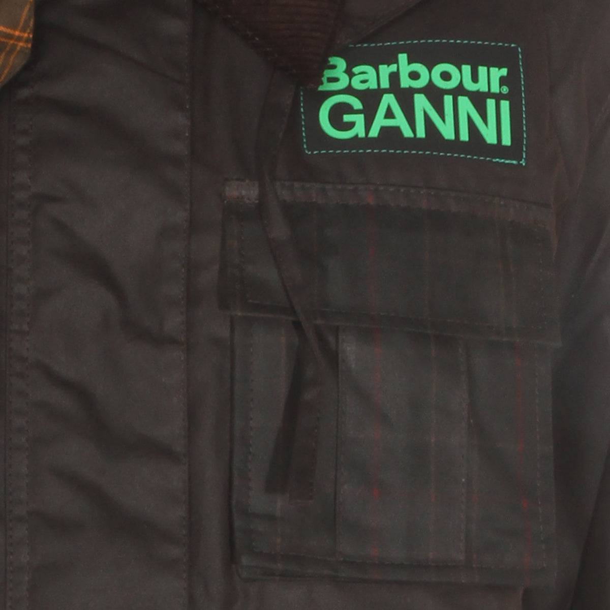 BARBOUR X GANNI WOMAN,casual jackets