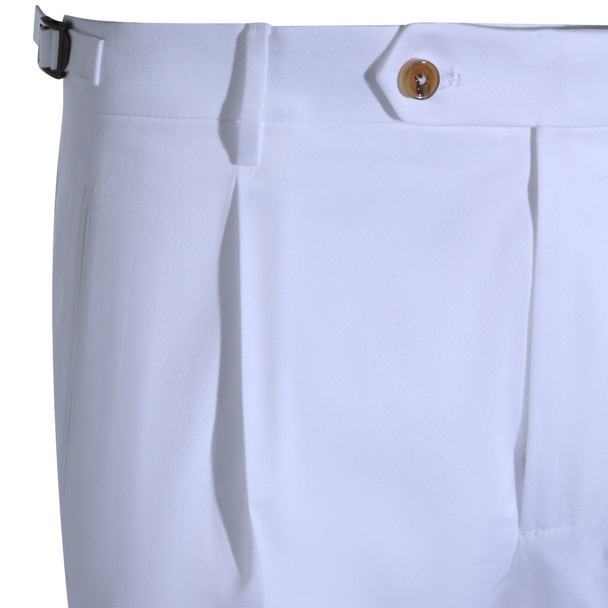 WHITE COTTON PANTS