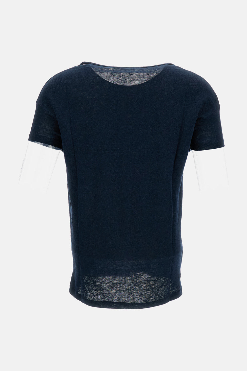 V-NECK LINEN T-SHIRT