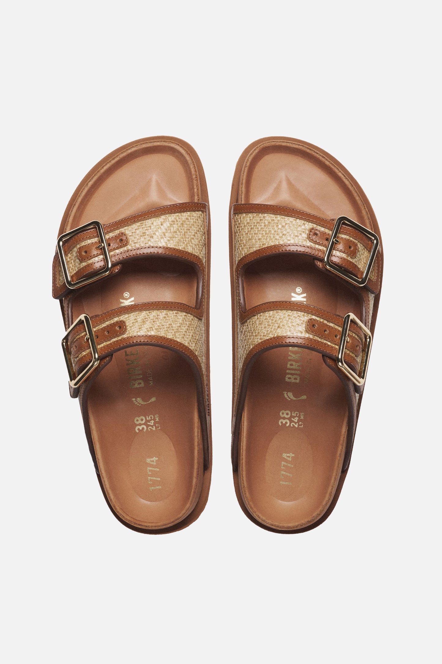 BIRKENSTOCK 1774 ROMANTICISMO NORTHEAST PROVIDENCE ARIZONA FRAMED RAFFIA