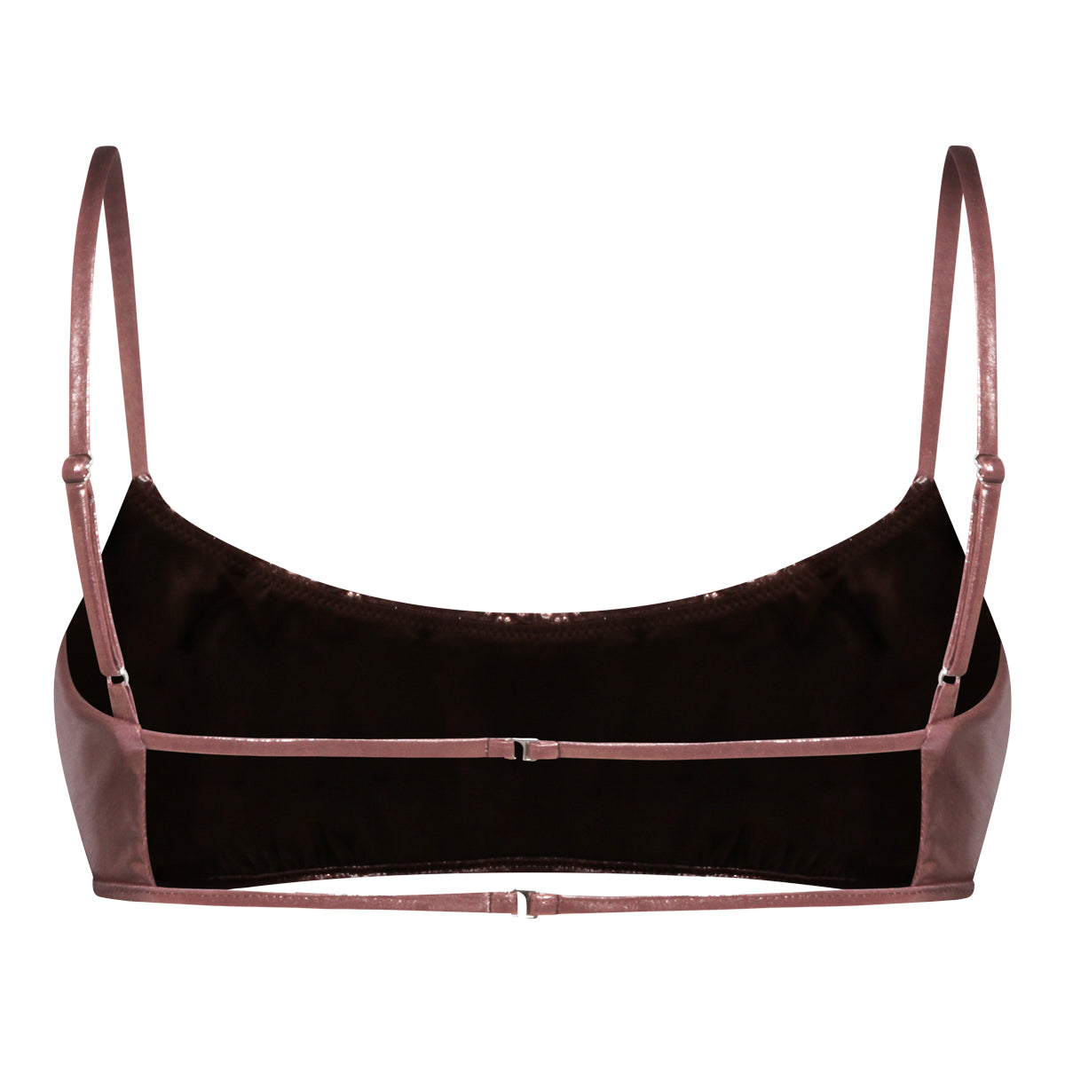 BROWN TOP BEACHWEAR