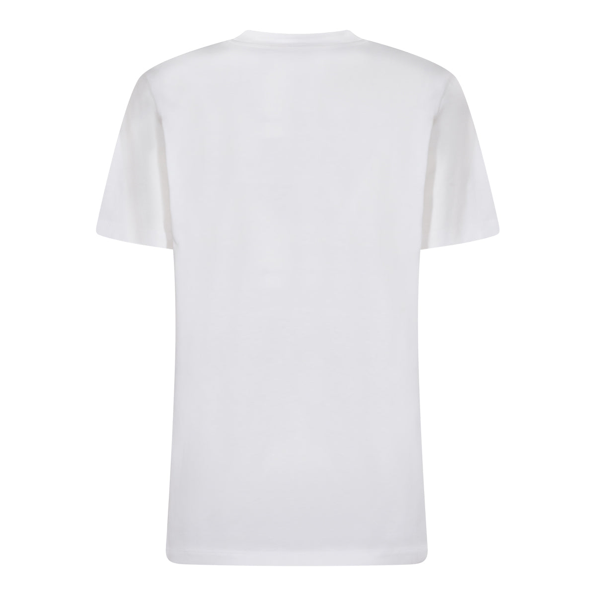 WHITE COTTON T-SHIRT
