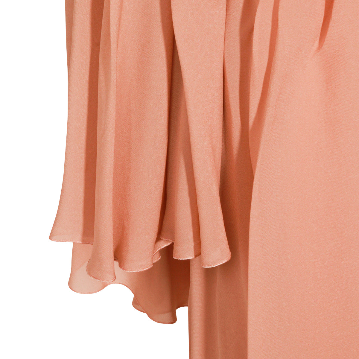 PINK VISCOSE MIDI DRESS