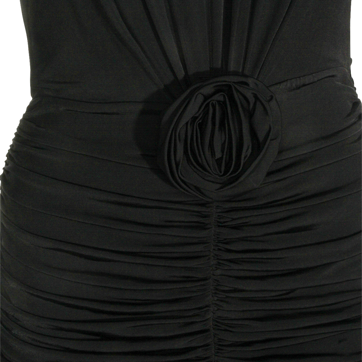 BLACK VISCOSE JUMPSUIT