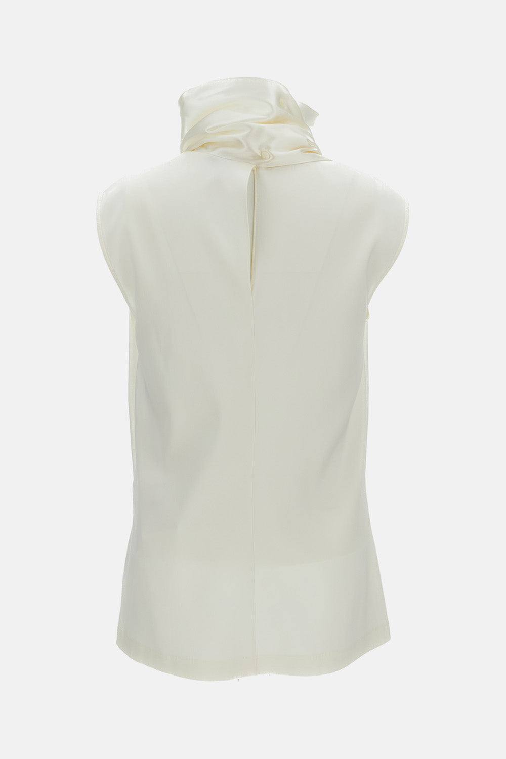TOP SILK STRETCH SATIN