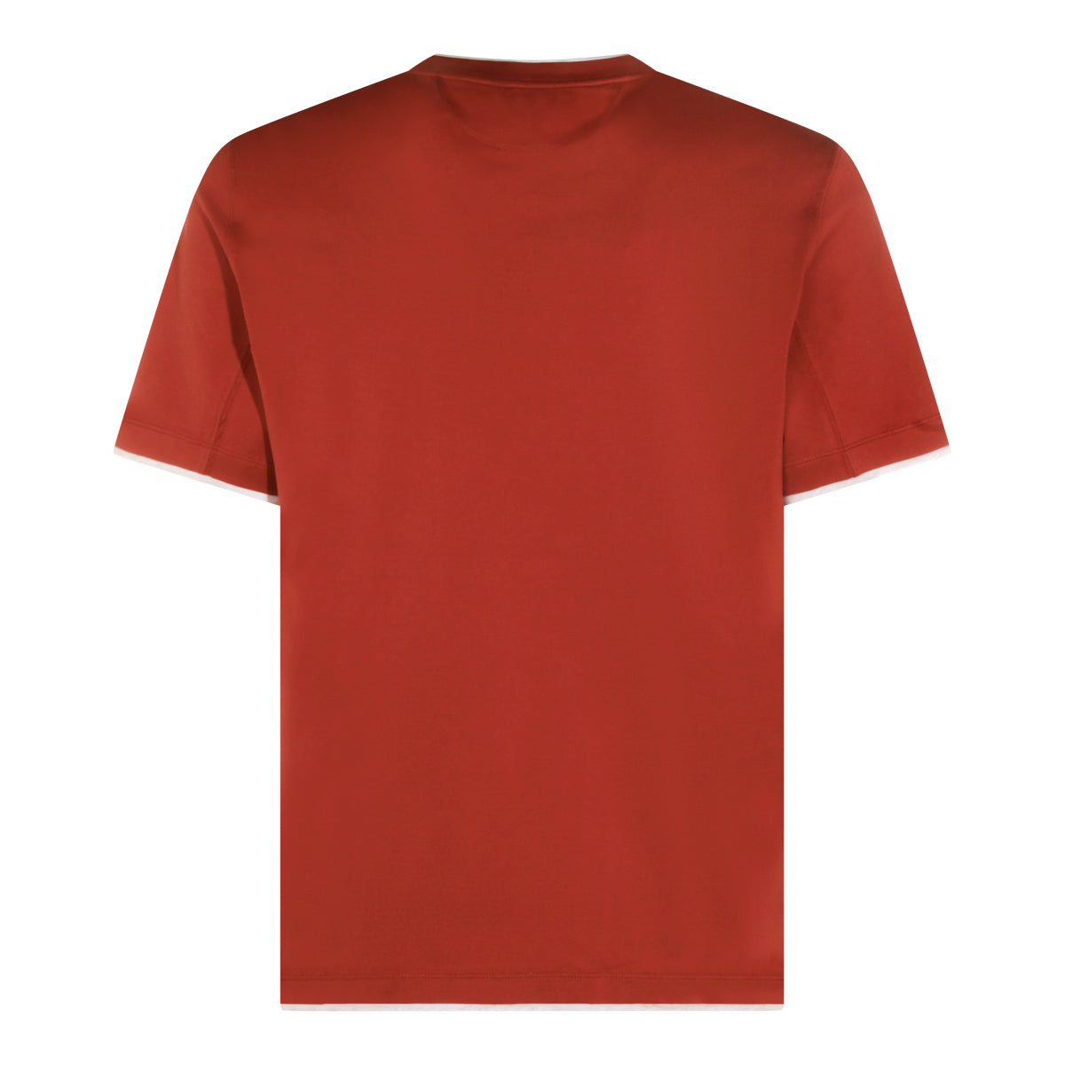 RED COTTON T-SHIRT