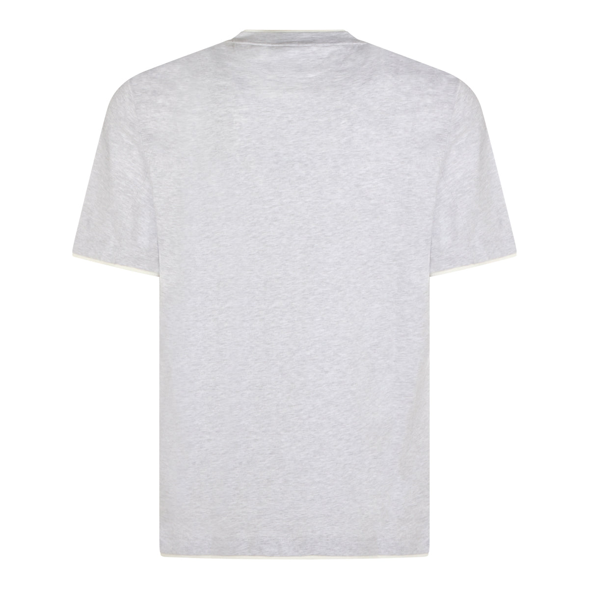 LIGHT GREY COTTON T-SHIRT