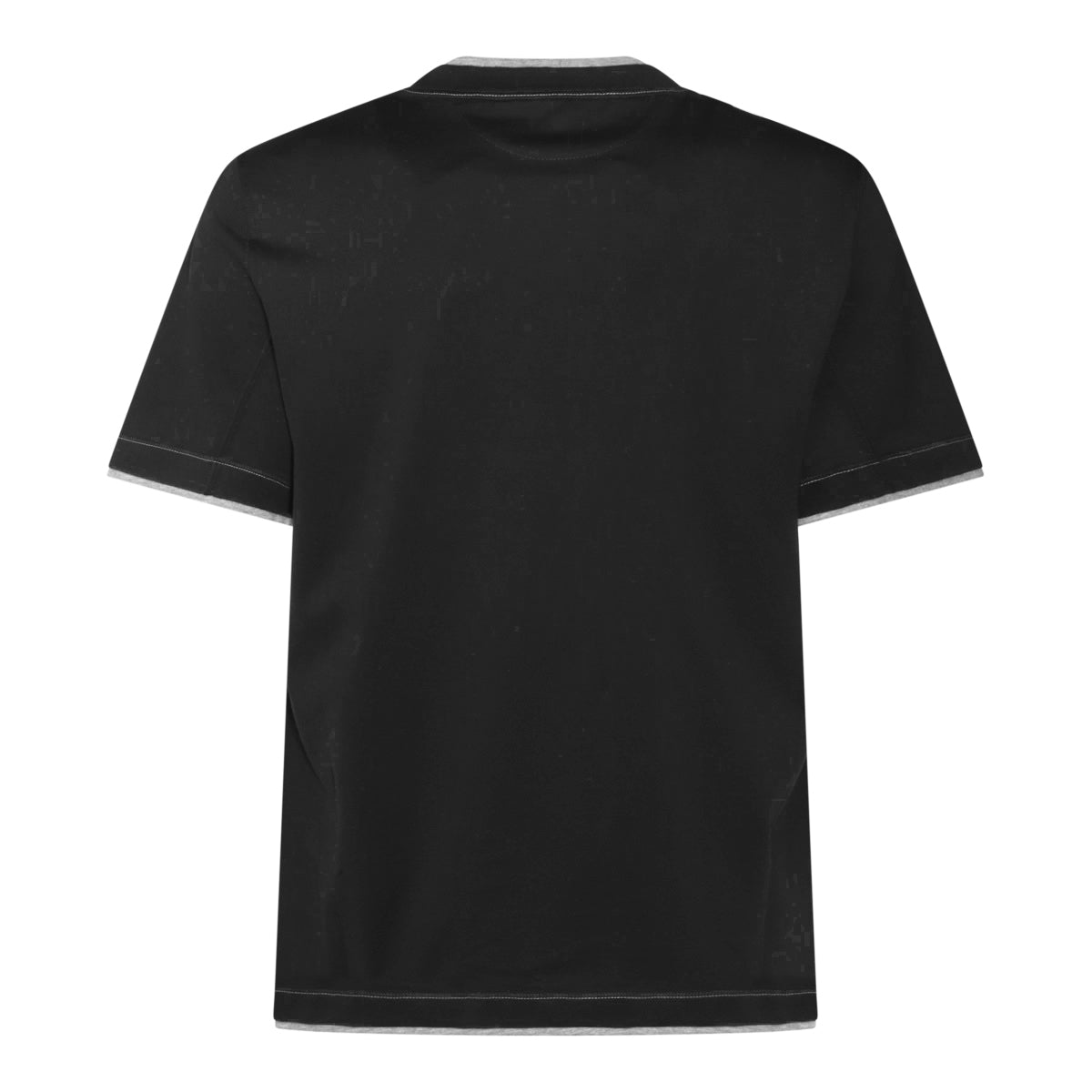 BLACK COTTON T-SHIRT