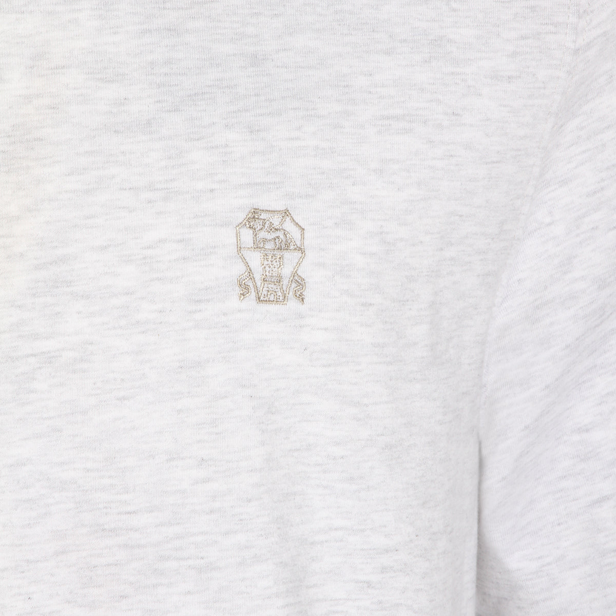 LIGHT GREY COTTON T-SHIRT