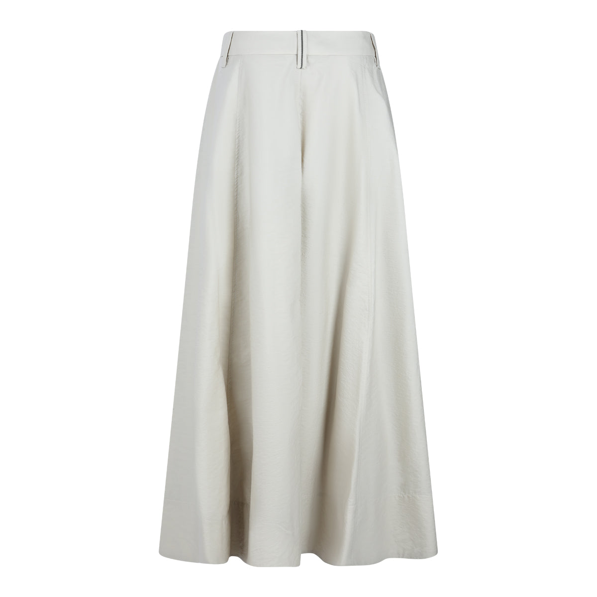 QUARZ COTTON BLEND WIDE PANTS