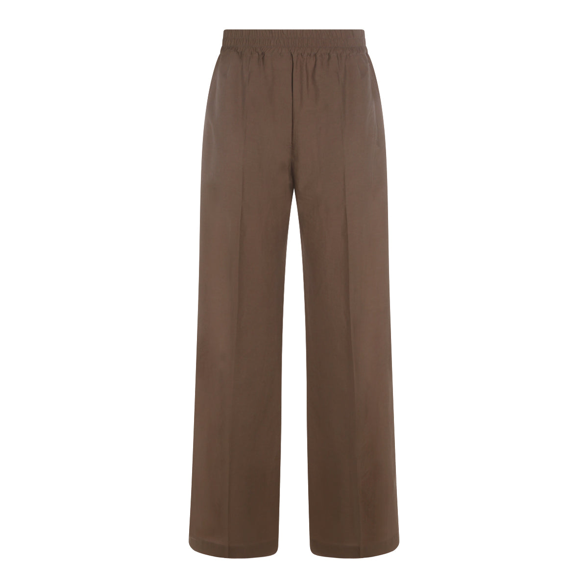 BROWN COTTON PANTS