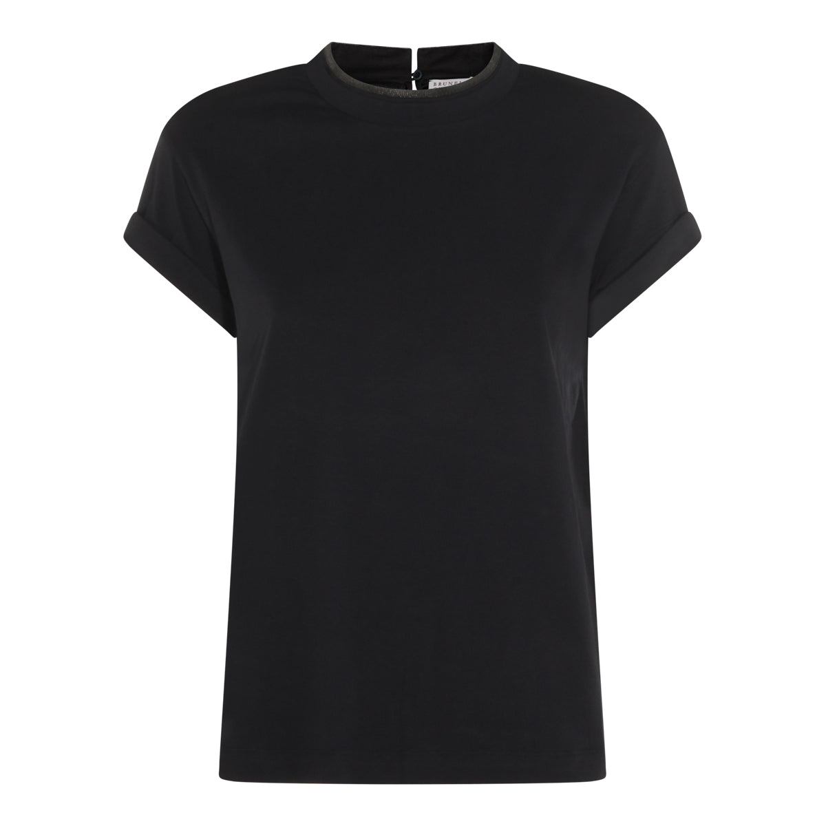 NAVY COTTON T-SHIRT