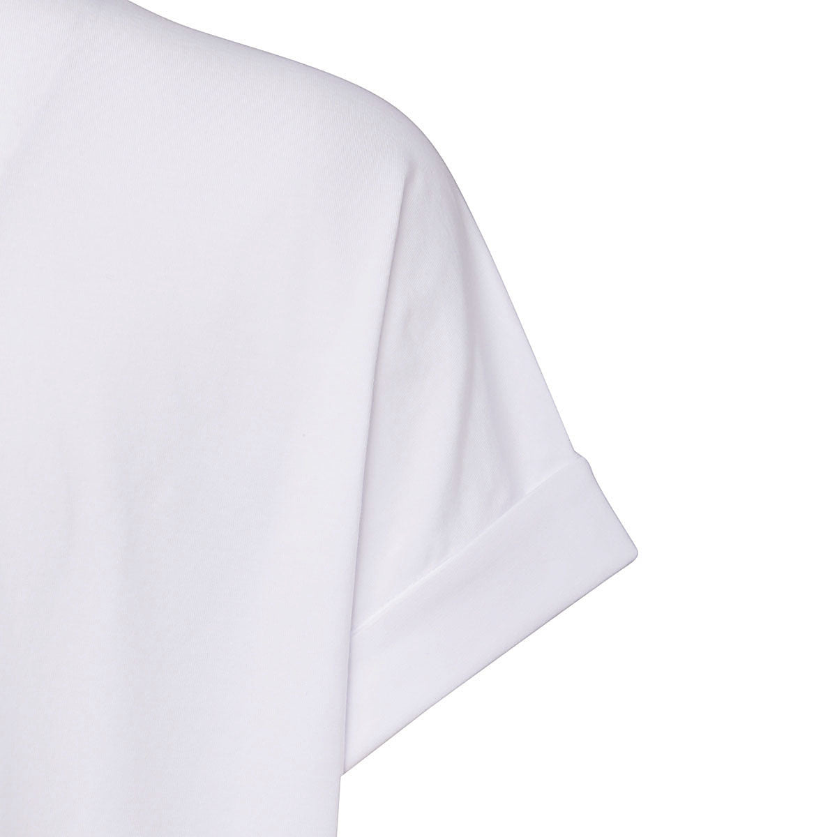 WHITE COTTON T-SHIRT