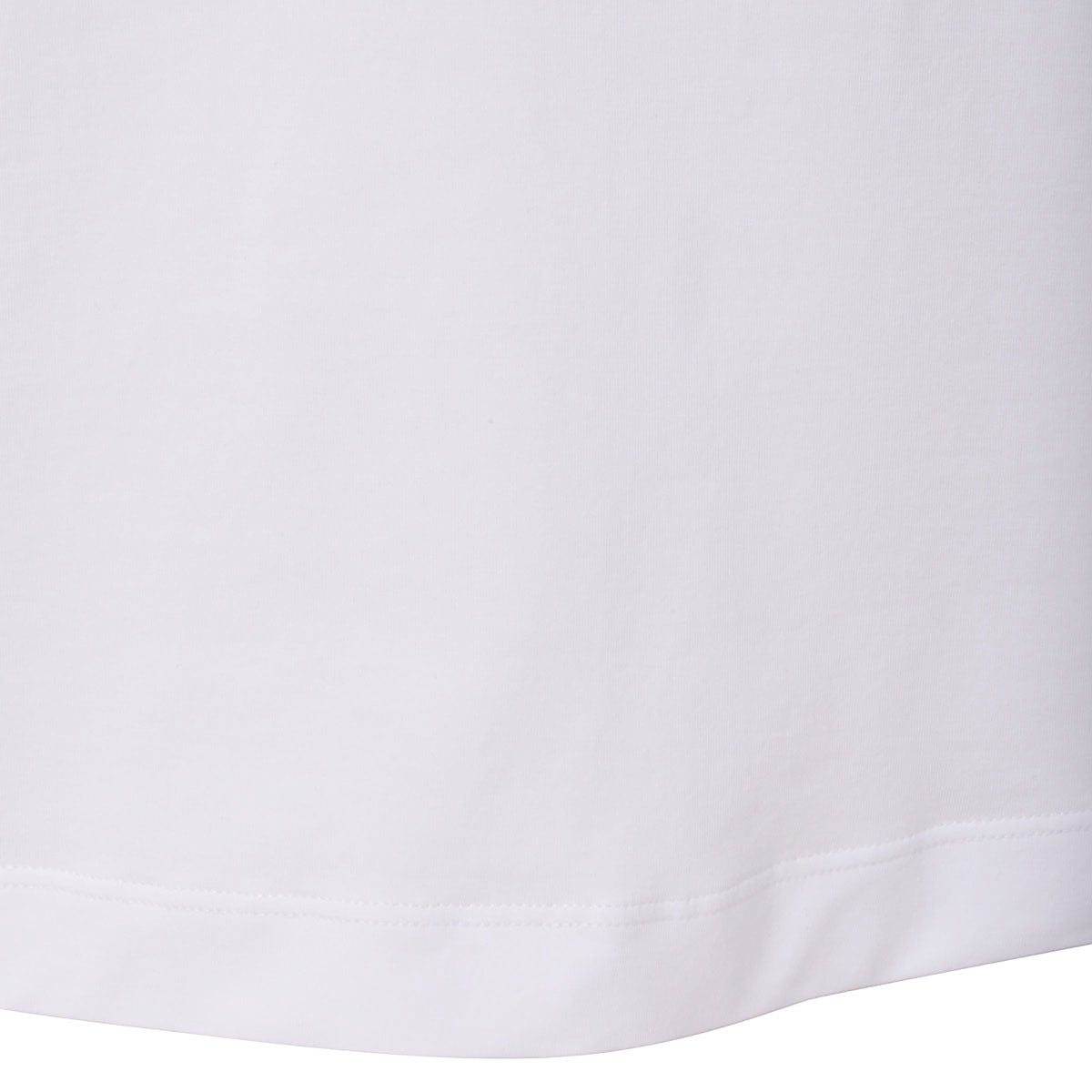 WHITE COTTON T-SHIRT