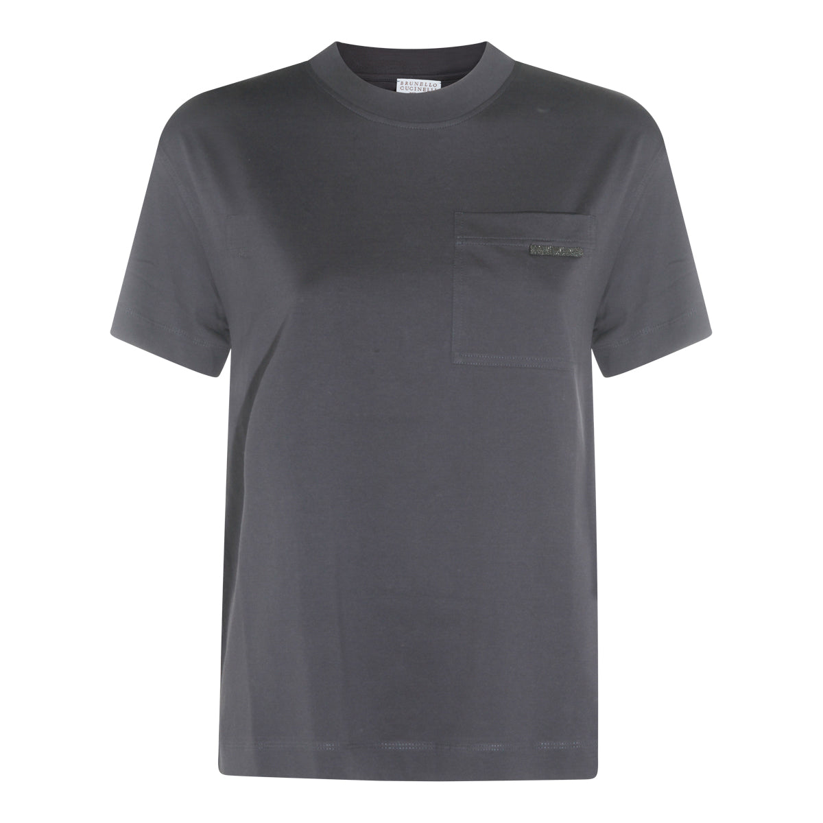 GREY COTTON T-SHIRT