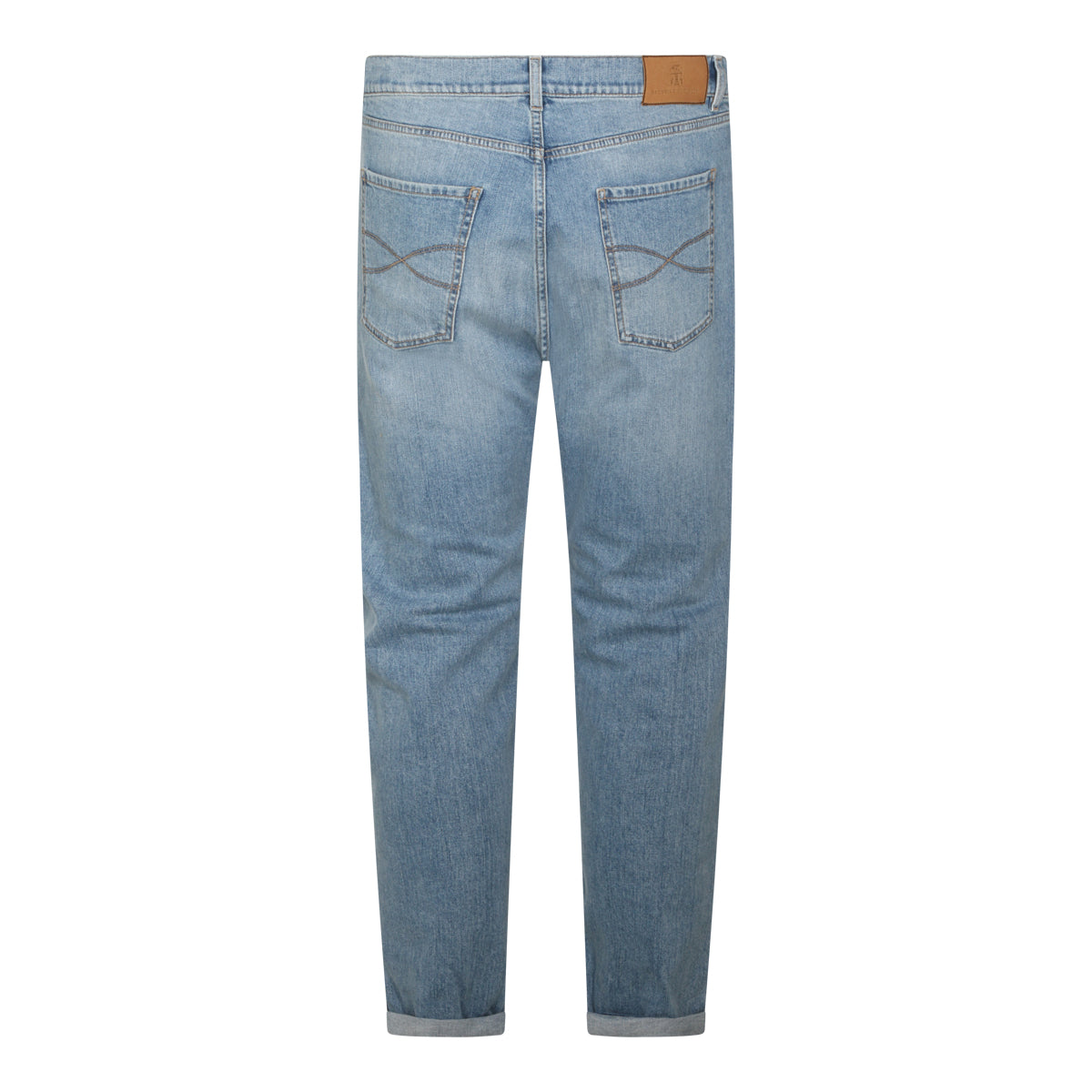 LIGHT BLUE COTTON JEANS