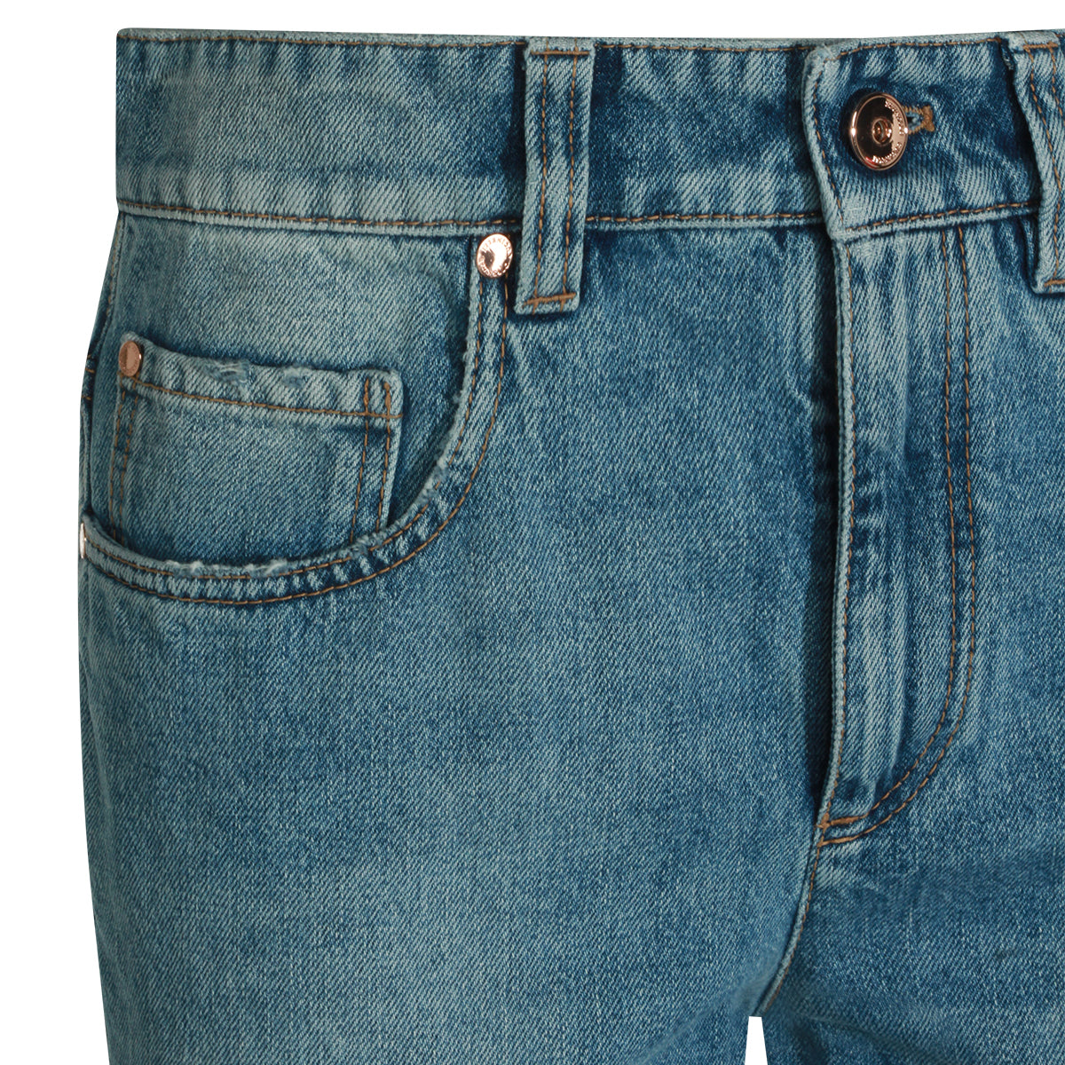 BLUE COTTON JEANS