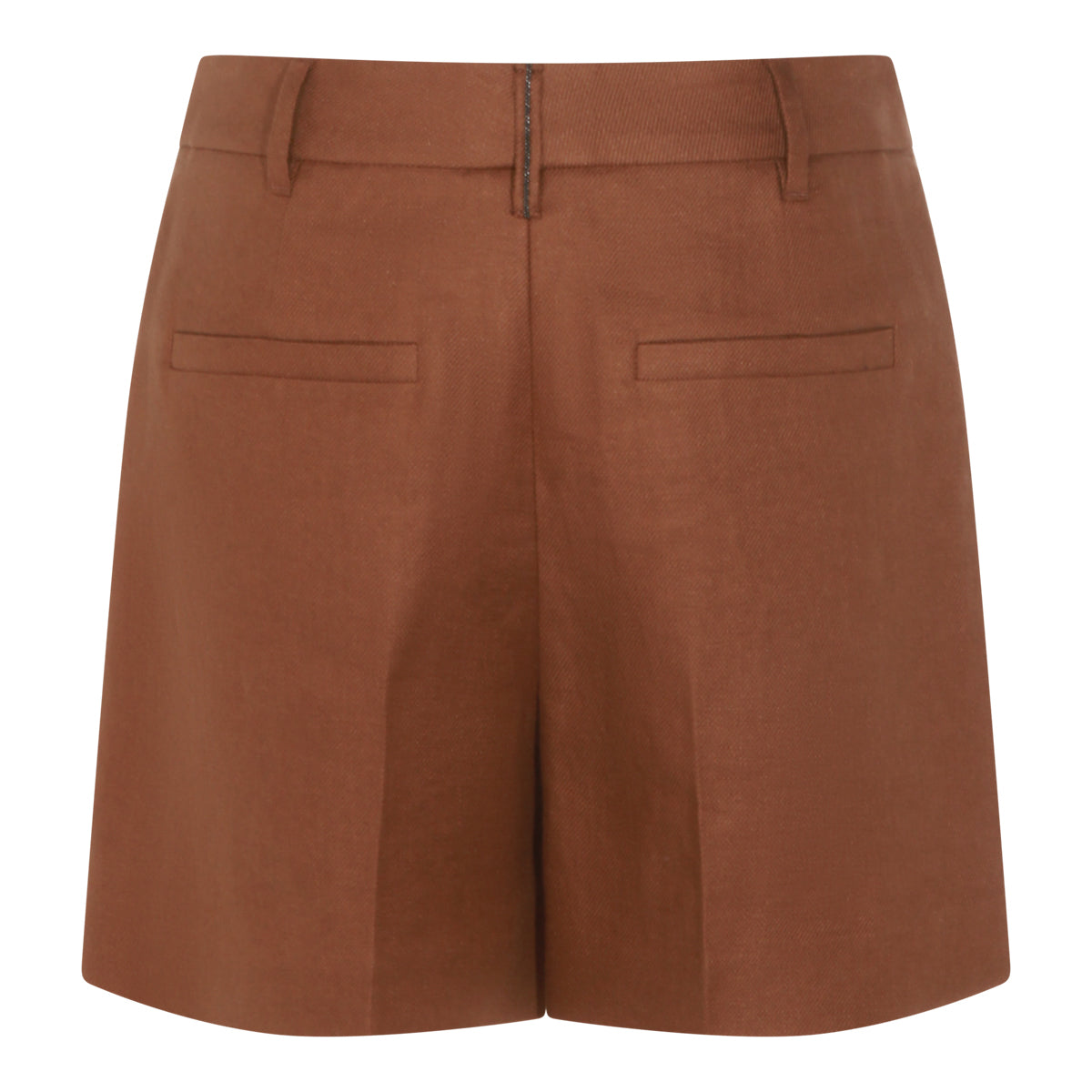 MOU LINEN BERMUDA SHORTS