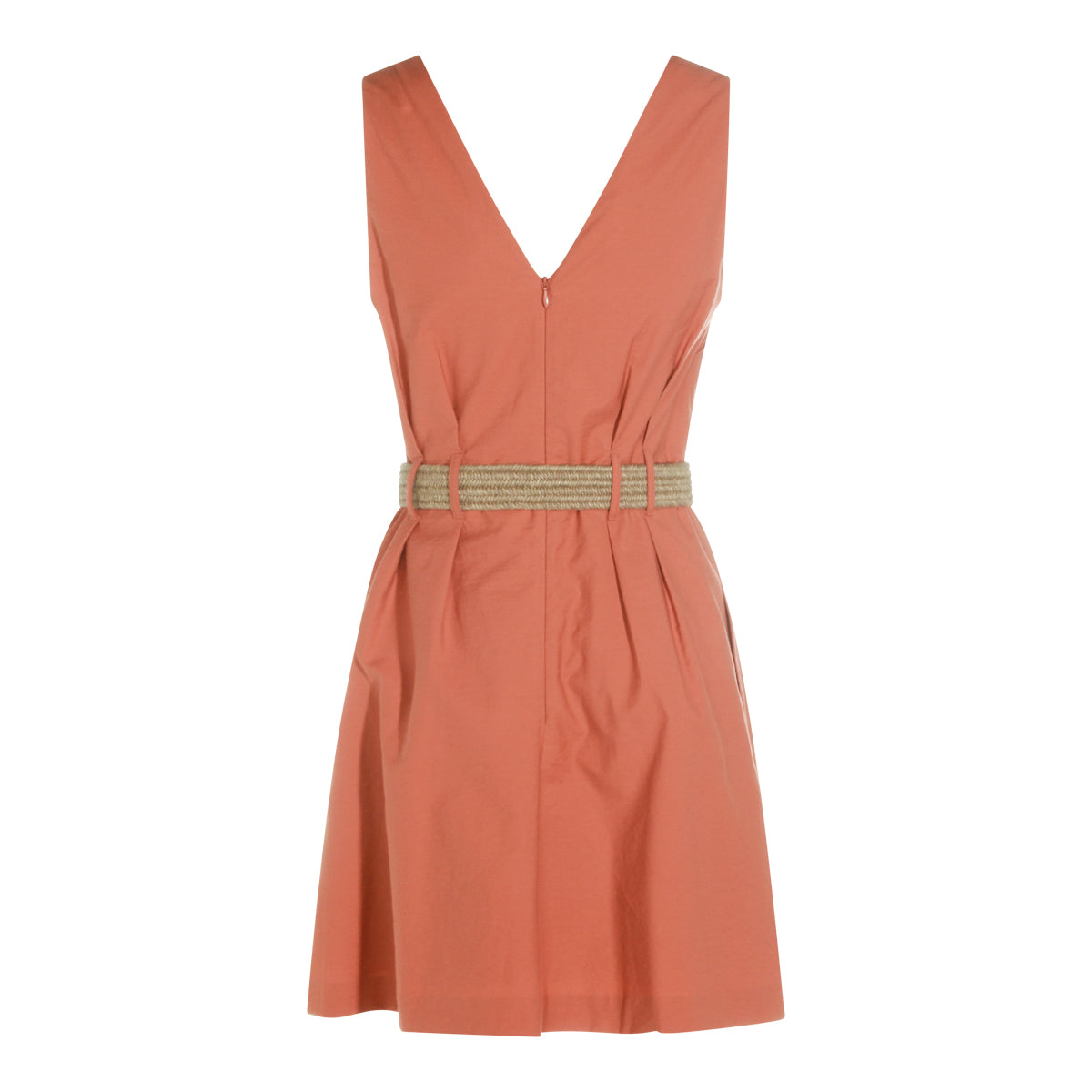 ORANGE COTTON DRESS