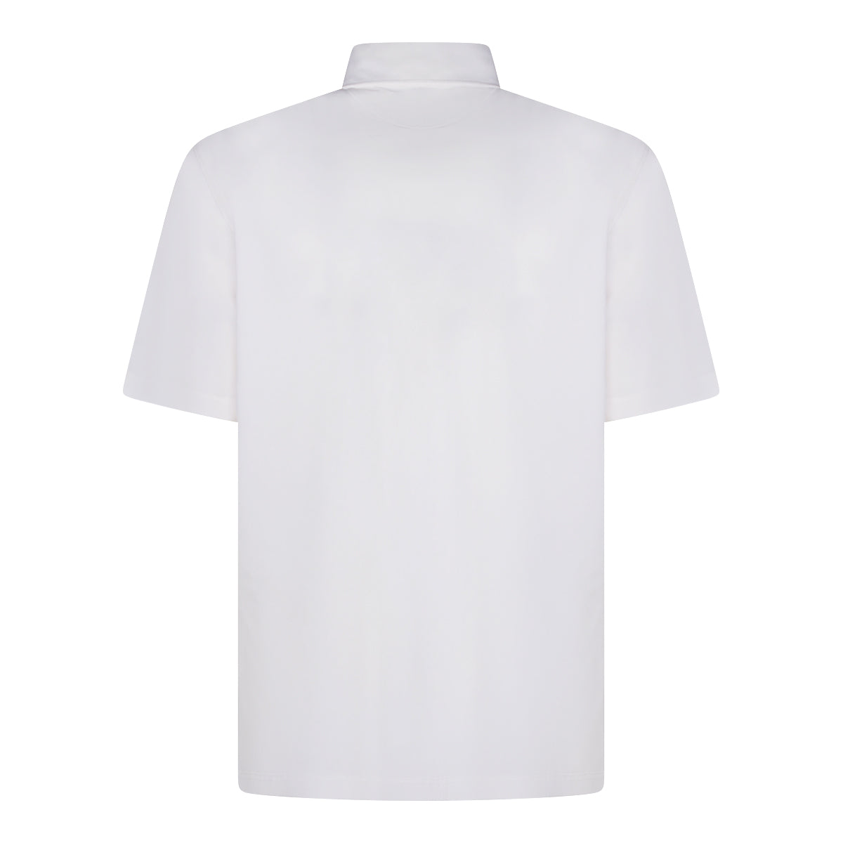 WHITE VIRGIN WOOL SHIRT
