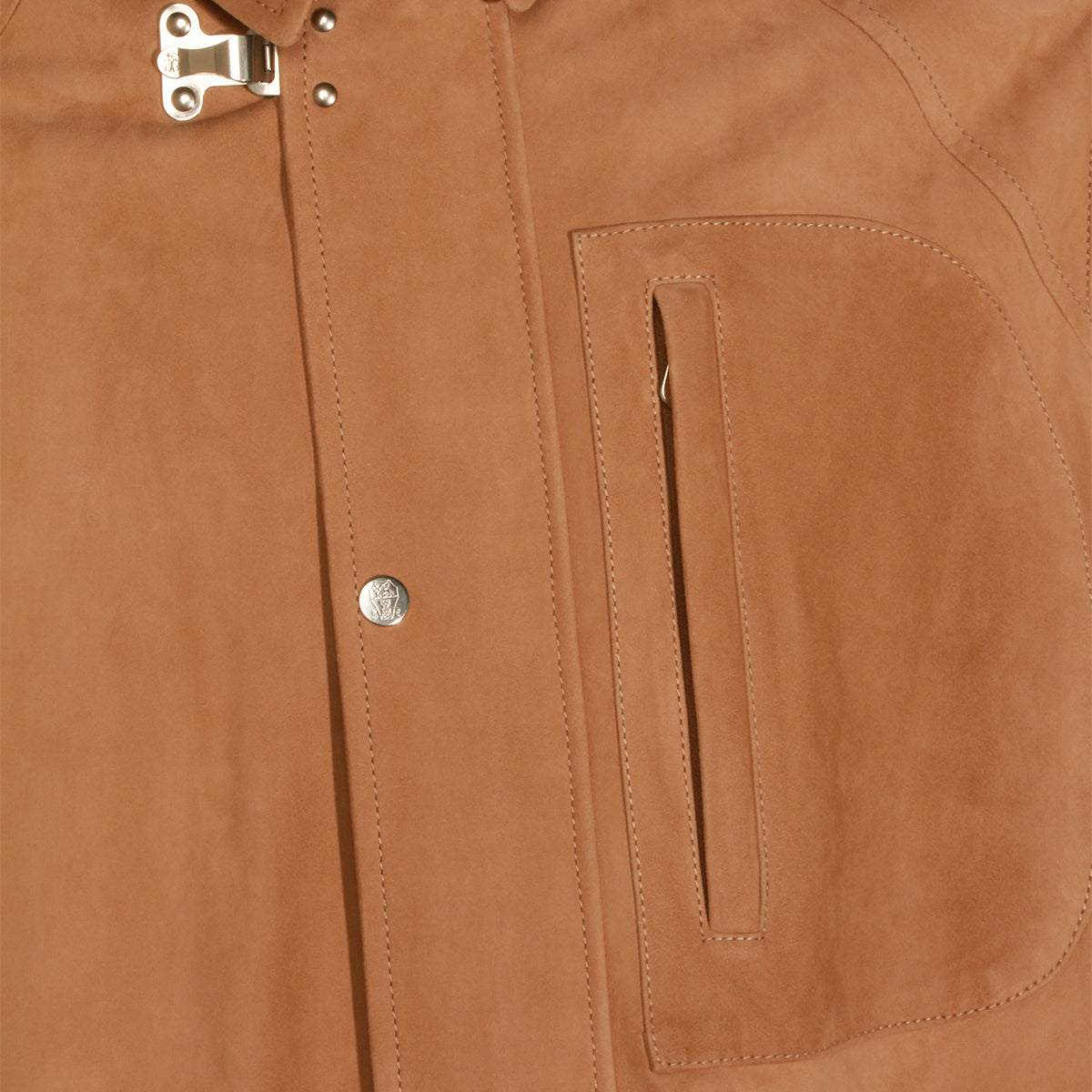 BEIGE SUEDE JACKET