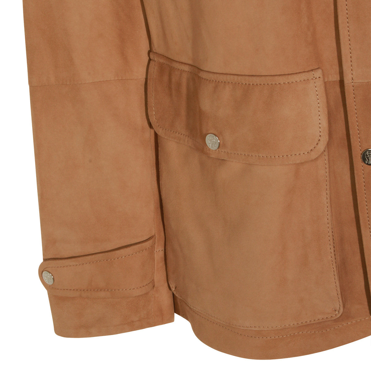 BEIGE SUEDE JACKET